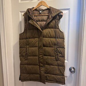 ZELLA Long Puffer Vest